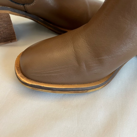 Oasis Society California Brown Tall Ankle Boot Size 9 - Picture 16 of 16